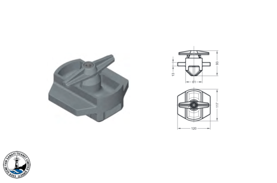 Self Hanging Stacker - 13mm Flange